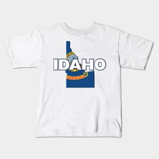 Idaho Colored State Kids T-Shirt